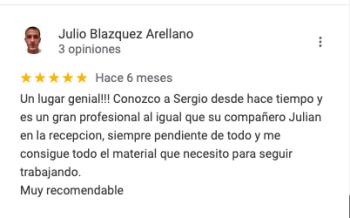 Opiniones de nuestros clientes